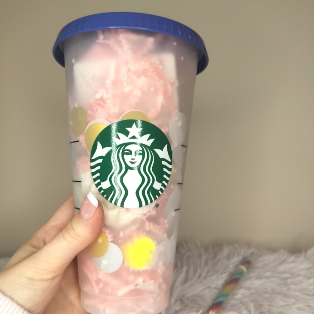 🎁 Gift In A Cup! 🎁 Starbucks Cup with 10 Gifts Inside! 💖 - Picture 3 of 13